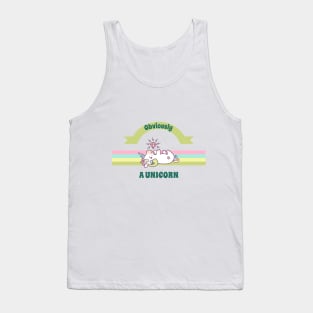 Obviously, a Unicorn Tank Top